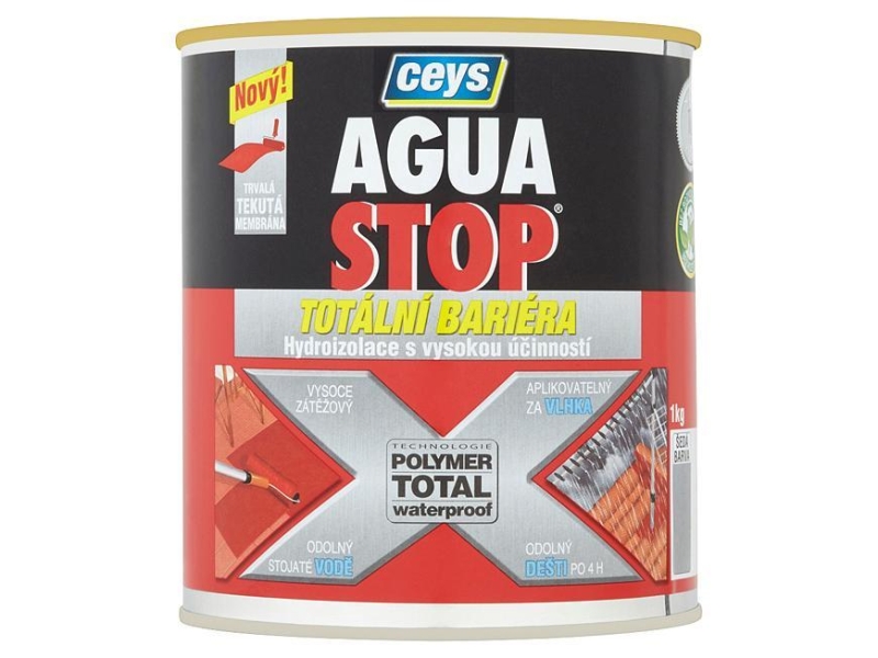 AGUA STOP Ceys Totálna bariéra, šedá, 1 kg