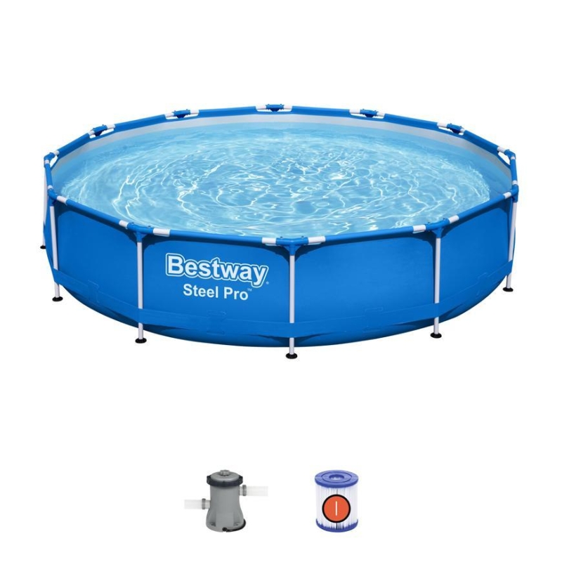 Bazén Bestway® Steel Pro™, 56681, pumpa, 3,66x0,76 m