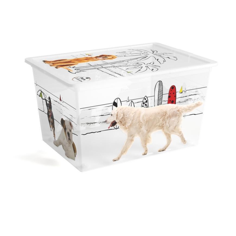 Box KIS C Style Pets XL, 50L, 39x55x31 cm, s vekom
