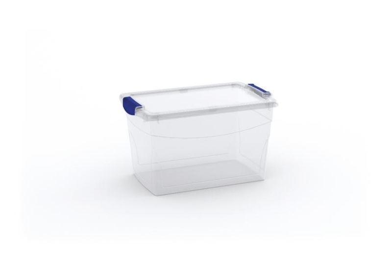 Box KIS Omni Latch M, 29L, priesvitný, 31x47x27 cm, s vekom