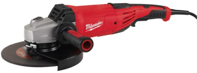 Bruska Milwaukee® AGVK 24-230 EK, 230 mm, 2400W, uhlová