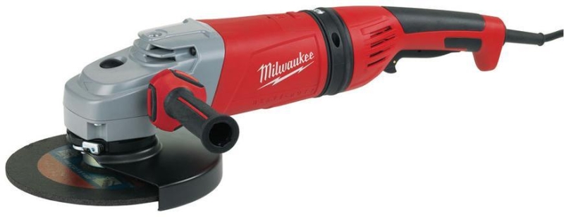 Bruska Milwaukee® AGVM 24-230 GEX/DMS, 230 mm, 2400W, B-Guard, uhlová