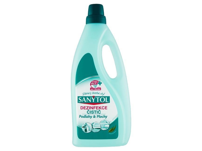 Dezinfekcia Sanytol, univerzálny čistič, na podlahy, eukalyptus, 1000 ml