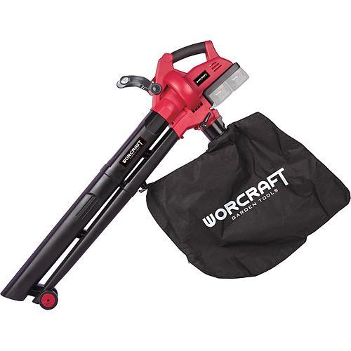 Fúkár Worcraft CLBV-S40Li, 230 km/h, + vysávač lístia 2x20V, 45 lit., bez aku