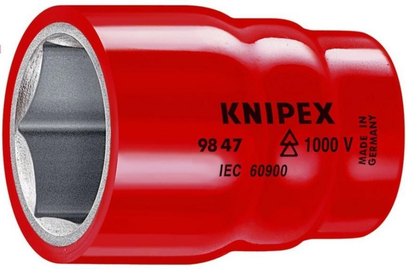 Hlavica KNIPEX 98 47 10, 10mm, 1/2", 6hran, VDE 1000V