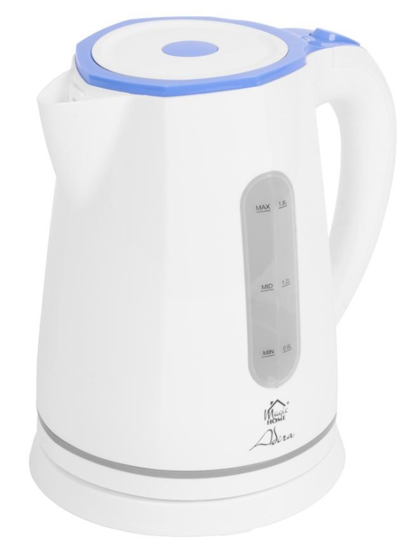 Kanvica MagicHome Adira, 1850-2200 W, 230 V, 50 Hz, 1,8 l, skrytá vyhrievacia špirála, rýchlovarná