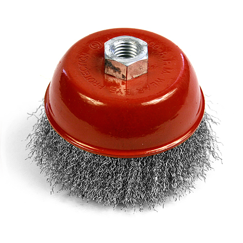 Kefa Strend Pro CCB-501, 125 mm, hrncová, vlnitá, M14x2, drôt 0.30 mm