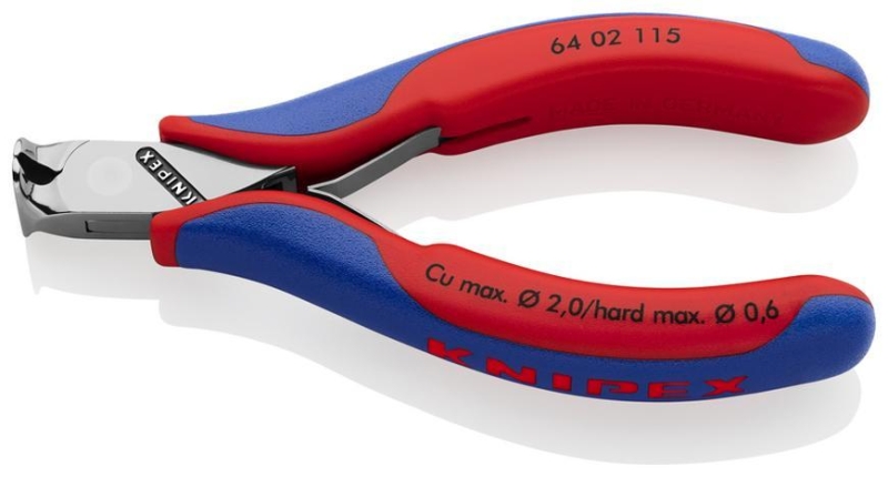 Klieste KNIPEX 64 02 115, 115 mm, stipacie, celne, pre elektroniku