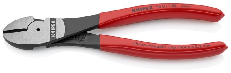 Klieste KNIPEX 74 01 180, 180 mm, stipacie, bocne, silove