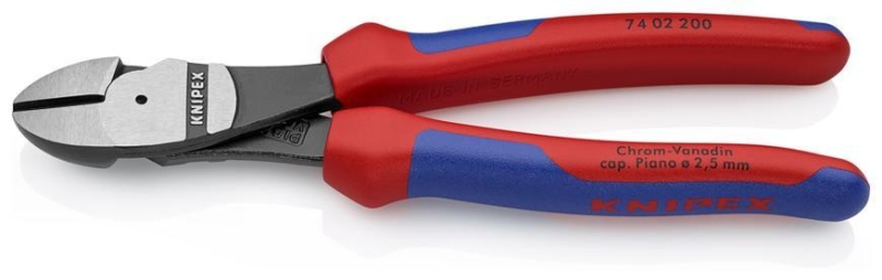 Klieste KNIPEX 74 02 200, 200 mm, stipacie, bocne, silove