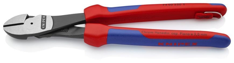 Klieste KNIPEX 74 02 250 T, 250 mm, stipacie, bocne, silove