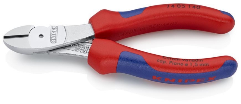 Klieste KNIPEX 74 05 140, 140mm, stipacie, bocne, silove, CrV