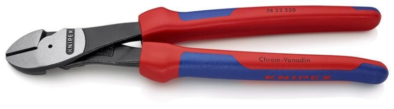 Klieste KNIPEX 74 22 250, 250 mm, stipacie, bocne 25st., silove