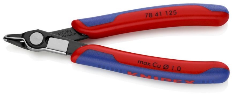 Klieste KNIPEX 78 41 125, 125 mm, stipacie, bocne, jemna mechanika
