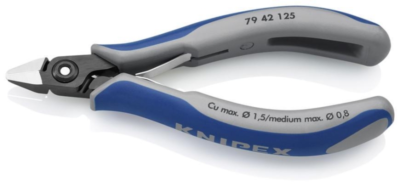 Klieste KNIPEX 79 42 125, 125 mm, stipacie, bocne, precizne, elektronika