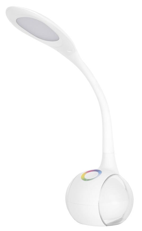 Lampa LED, stolná, stmievateľná, biela, 256 farieb, atmosférické podsvietenie, 6 W