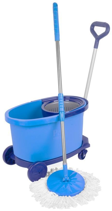 Mop Strend Pro, industriálny, rotačný, na kolieskach, 35L