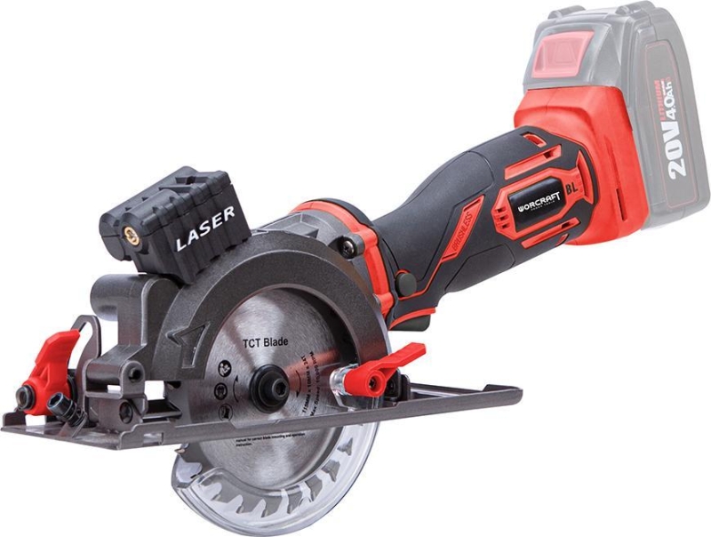 Píla Worcraft CMCS-S20LiB, 20V, Li-ion, 115 mm, okružná