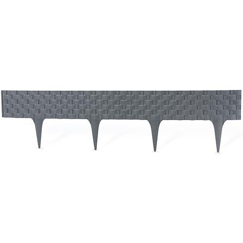 Palisada RattanPalisade 2,40 m, grafit, bal. 3 ks 820x95/200 mm, UV