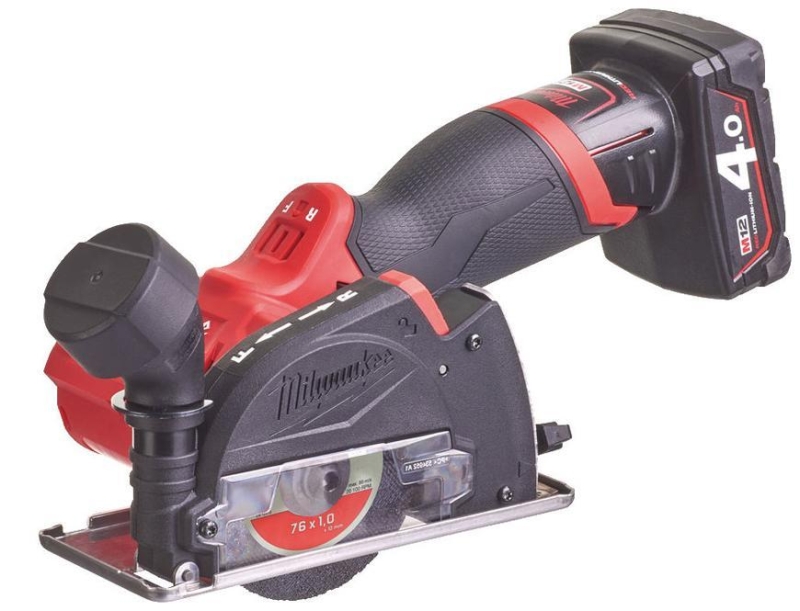 Pila Milwaukee M12 FCOT-422X, 2.0/4.0 Ah, 76mm, okruzna