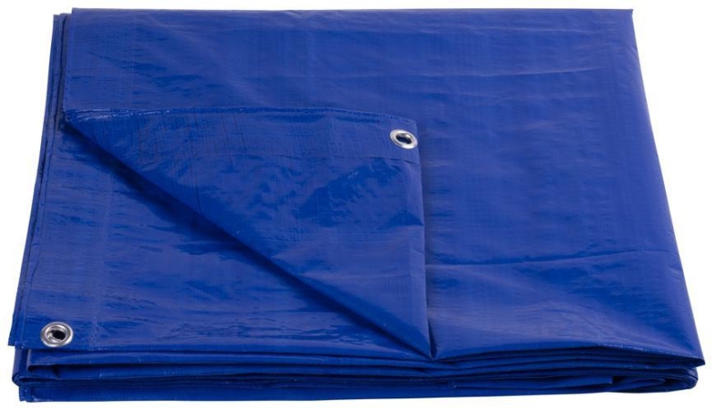 Plachta Tarpaulin Standard 10x15, zakrývacia, 80 g/m2, modrá