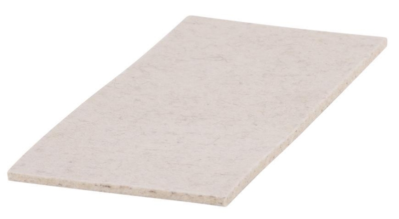 Plsť na hladítko MA3145 270x130x05 mm, náhradná, biela