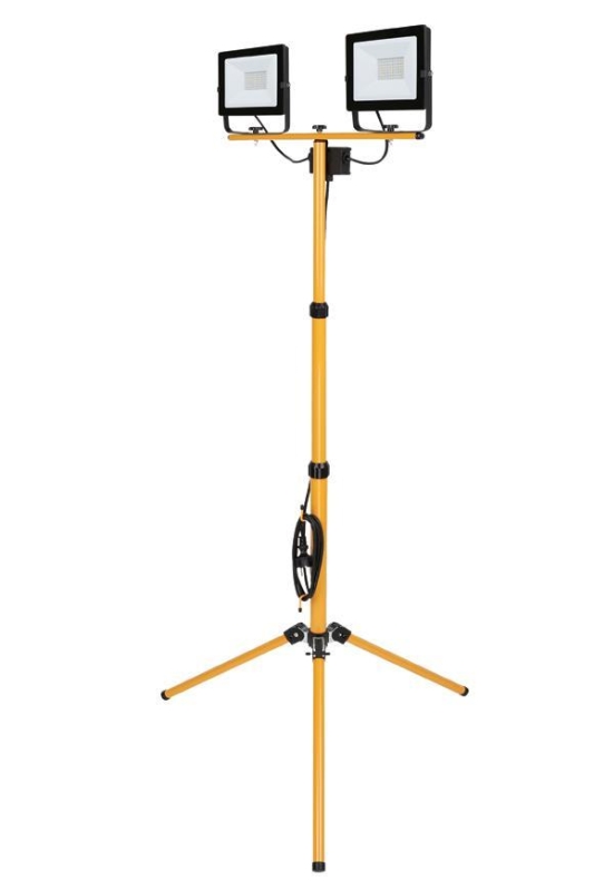 Reflektor Strend Pro Worklight SMD LED BL2-E2, 2x50W, 4000 lm, so stojanom, kábel 2.5 m, IP65
