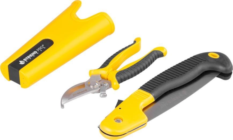 Sada Strend Pro, záhradné nožnice, pílka, púzdro sada