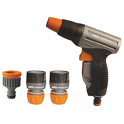 Sada spojok Ai2872, zavlažovacia, záhradná, 1x pištoľ, 2x spojka, 1x adaptér