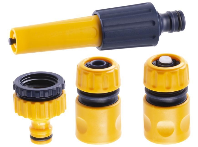 Sada zavlažovacia Strend Pro Garden DY8021, záhradná,  3/4", 1x dýza, 1x adaptér, 2x spojky