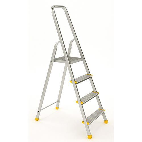 Schodíky ALVE EUROSTYL HOBBY 1914, 4 priečky, jednostranné