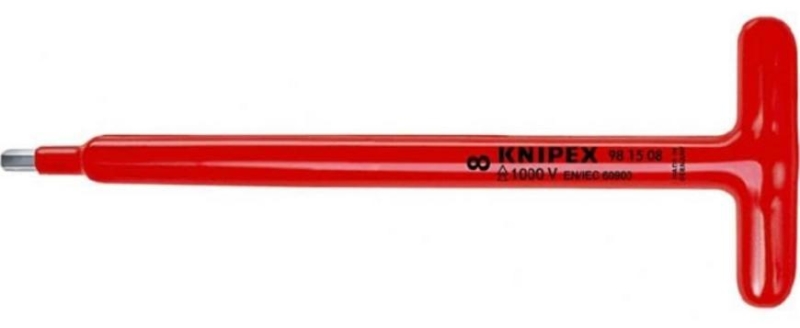 Skrutkovac KNIPEX 98 15 05, 250 mm, 5.0mm, HEX, tvar T, VDE 1000V