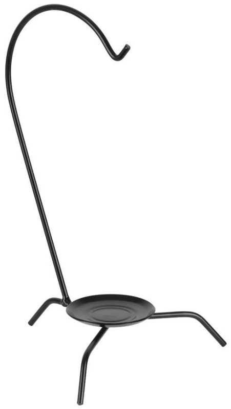 Stojan Piknik-Skorpion, na malý servírovací kotlík 0,8 lit , čierny