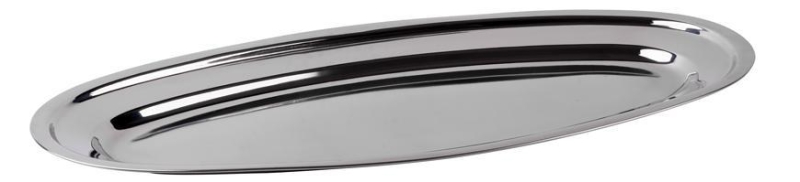 Tácka MagicHome SFT, 50 cm, na ryby, nerez, podnos