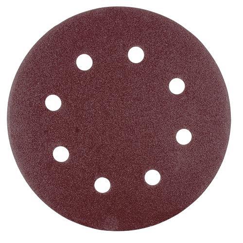 Výsek Worcraft DS08-190-01, 190 mm, 8 dier, brúsny, okrúhly, 5 ks, Z080