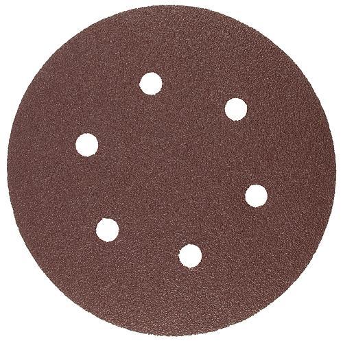 Výsek Worcraft WPRS104, P120, 125 mm, 6 dier, brúsny, okrúhly