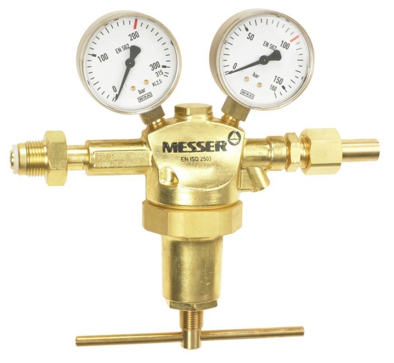 Ventil Messer 717.00518*, G1/2", 100 bar, Stlaceny vzduch