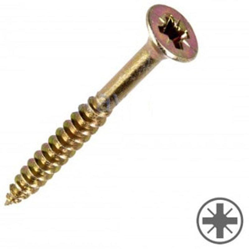 Vrut UV ZH 05,0x120, skrutka, zápustná hlava, PZ, čiastočný závit, bal. 250 ks