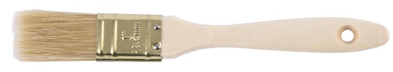 Štetec Strend Pro JA019, 1,0", plochý, yellow, s drev. rúčkou