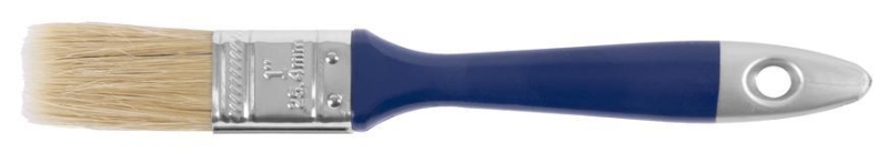 Štetec Strend Pro JB005, 1.0", plochý natural, s PVC rúčkou