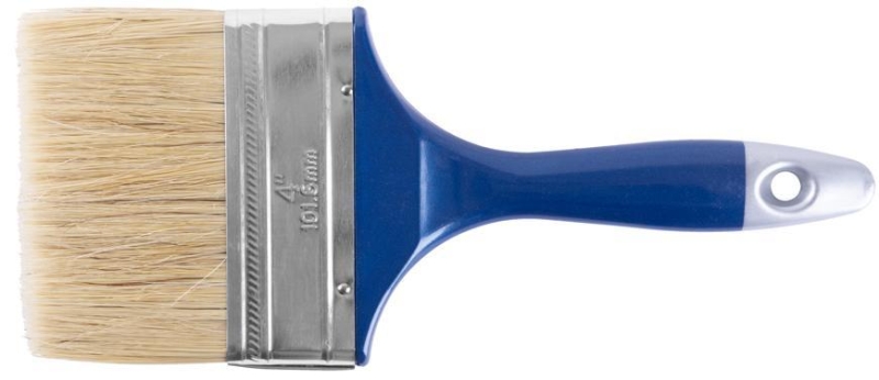 Štetec Strend Pro JB005, 4.0", plochý natural, s PVC rúčkou