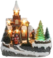 Dekor__cia_MagicHome_Vianoce__Kostol__8_LED_meniaca_farby__s_mel__diami__3xAA__interi__r__21x14_50x20_80_cm