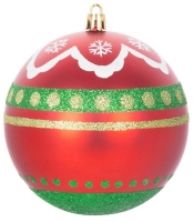 Gule_MagicHome_Vianoce__4_ks____erveno_-_zelen____s_ornamentami__na_viano__n___strom__ek__10_cm_5